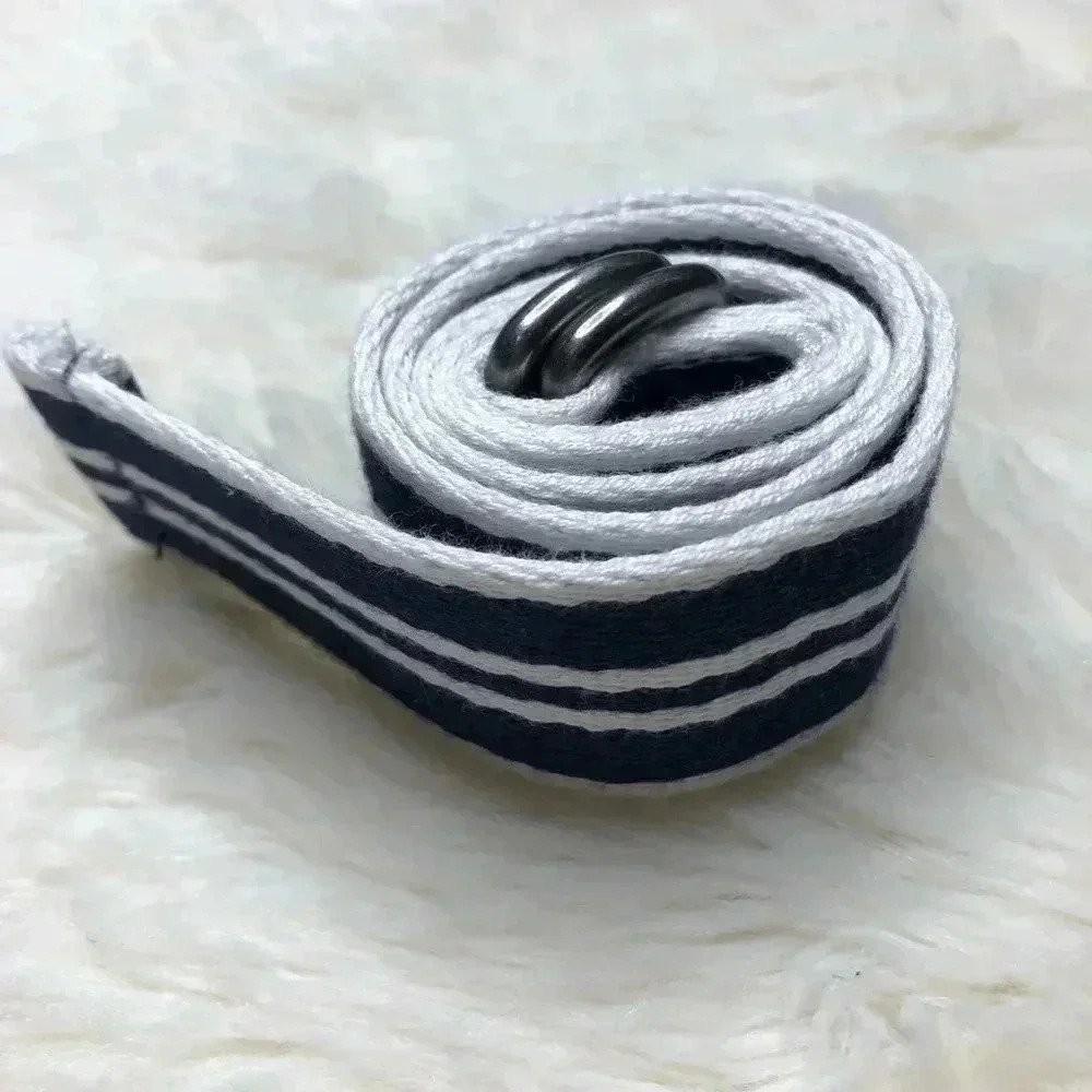 Polo By Ralph Lauren Cloth Belt  Blue/White 1-2 Yr